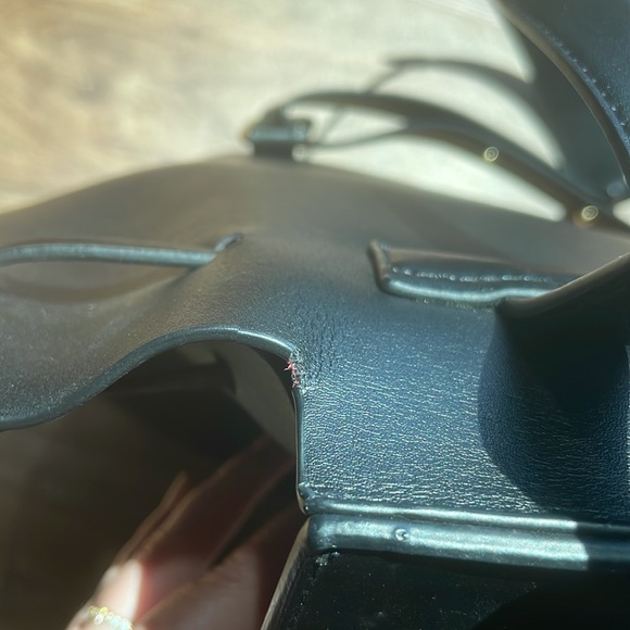 Mansur Gavriel Soft Lady backpack in black - Picture 12 of 14